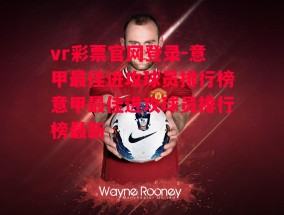 vr彩票官网登录-意甲最佳进攻球员排行榜意甲最佳进攻球员排行榜最新